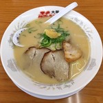 大阪 ふくちぁんラーメン - とんこつラーメン（650円）