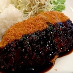 ネットカフェ シュウイチ - チキンカツのアップ