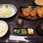 Tonkatsu Hamakatsu - バラエティかつ定食1000円（別）