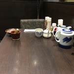 Tonkatsu Hamakatsu - テーブルの上