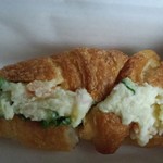 三日月屋 CAFE 博多駅店 - クロワッサンサンド　ポテトサラダ、テイクアウト