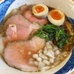 Chuuka Soba Oshitani - 特製 煮干しそばカマスver 980円（2018年5月）