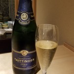 馳走 啐啄一十  - テタンジェ・プレリュード・グランクリュ
      シャルドネ50%、ピノ・ノワール50%