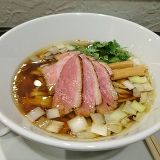 鴨だしらーめん 鴨福 _1