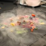 グランド ダイア - 鮑、ニソワーズ  ニース風サラダ