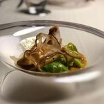 グランド ダイア - 海の幸:香り(千葉県産金目鯛、冬のラタトゥイユ、アメリケーヌ)