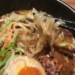 西屯田通りスープカレー本舗 - ラーメンの麺