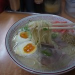 長浜ナンバーワン - 煮玉子入り