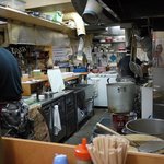 長浜ナンバーワン - 店内はサイン色紙がたくさん