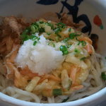 さぬきうどん・うどん長屋 - ぶっかけかき揚げうどん