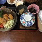 Nao - 刺し身かきフライ定食