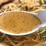 いなや。 - 鶏塩ラーメンのスープ