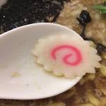 中華そば ムタヒロ - ナルトいれると意味不明になるアイテム。