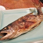 柳家 - アマゴ：今年は、本日からの 天然アマゴ の初物です。　　　　　2018.04.21