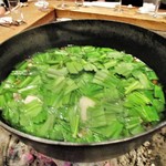 柳家 - 山菜鍋。　　　　　2018.04.21