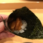 鮨 いとう - 雲丹の巻物