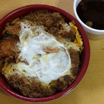 はしや - ミックスカツ丼730円