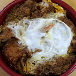 はしや - ミックスカツ丼