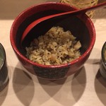 Yakitori Okiraku - 黒鶏ュフ飯