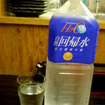 まる久 - 全員に出される　旨い水PB