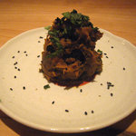 蕎麦 案山子 - いろいろ夏野菜の蒸し煮