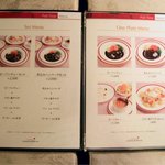 寝台特急カシオペア ディナーメニュー 寝台特急カシオペア ディナーメニュー メニュー写真 : 【業態