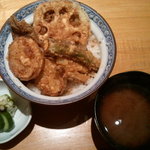日本橋天ぷら魚新 - 野菜天丼