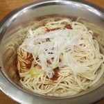 UMAMI SOUP Noodles 虹ソラ - 「味付替玉(ねぎオイル)」(2018年5月12日)