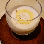 酒の宿 玉城屋 - 切り干し大根のスープ