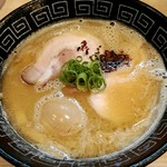 中村麺三郎商店 - 味玉白湯らぁ麺