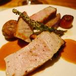 酒の宿 玉城屋 - 妻有ポークのロースト