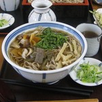 そば家 - 山菜そば820円