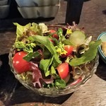 茶茶 - 地野菜満載のサラダ