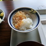 和食・割烹 彩旬 - 春雨そぼろと蕗みそ。