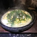 石焼生パスタ 蔵之助 - 大枝塚原産白子筍とみつせ鶏の和風ジェノベーゼ