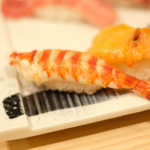 赤坂 すし 秀 - おまかせ10貫握り 1296円 の車海老