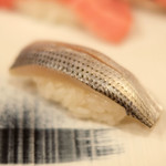 赤坂 すし 秀 - おまかせ10貫握り 1296円 のコハダ