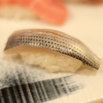 赤坂 すし 秀 - おまかせ10貫握り 1296円 のコハダ