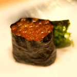 赤坂 すし 秀 - おまかせ10貫握り 1296円 のいくら