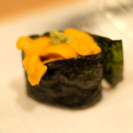 赤坂 すし 秀 - おまかせ10貫握り 1296円 の雲丹