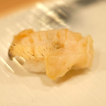 赤坂 すし 秀 - おまかせ10貫握り 1296円 のつぶ貝