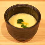 赤坂 すし 秀 - おまかせ10貫握り 1296円 の茶碗蒸し