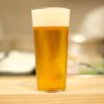 赤坂 すし 秀 - 無料サービス の生ビール