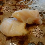 鮨おおね田 - ツブ貝刺身