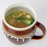 ワルンマタハリ - バリ風肉だんごスープ