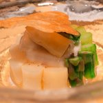 ル・デッサン - ホワイト＆緑のアスパラ＆帆立