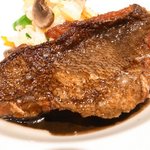 ル・デッサン - めばるのイカ墨ソース