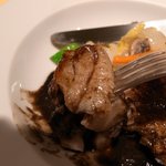 ル・デッサン - めばるのイカ墨ソース