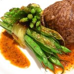 ル・デッサン - 骨付き子羊背肉のライスボール仕立て