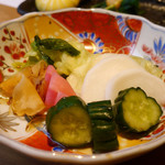 酒の宿 玉城屋 - お新香